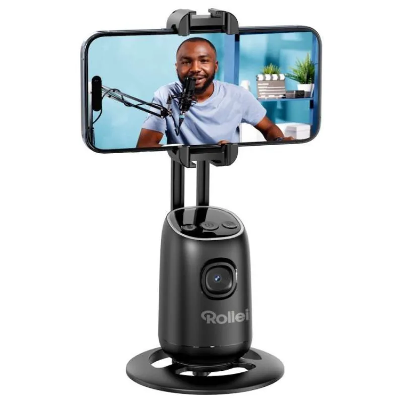 Rollei Stativ Easy Creator Desktop/ 23158/ AI Tracking: Inteligentní rozpoznávání obličeje (23158)