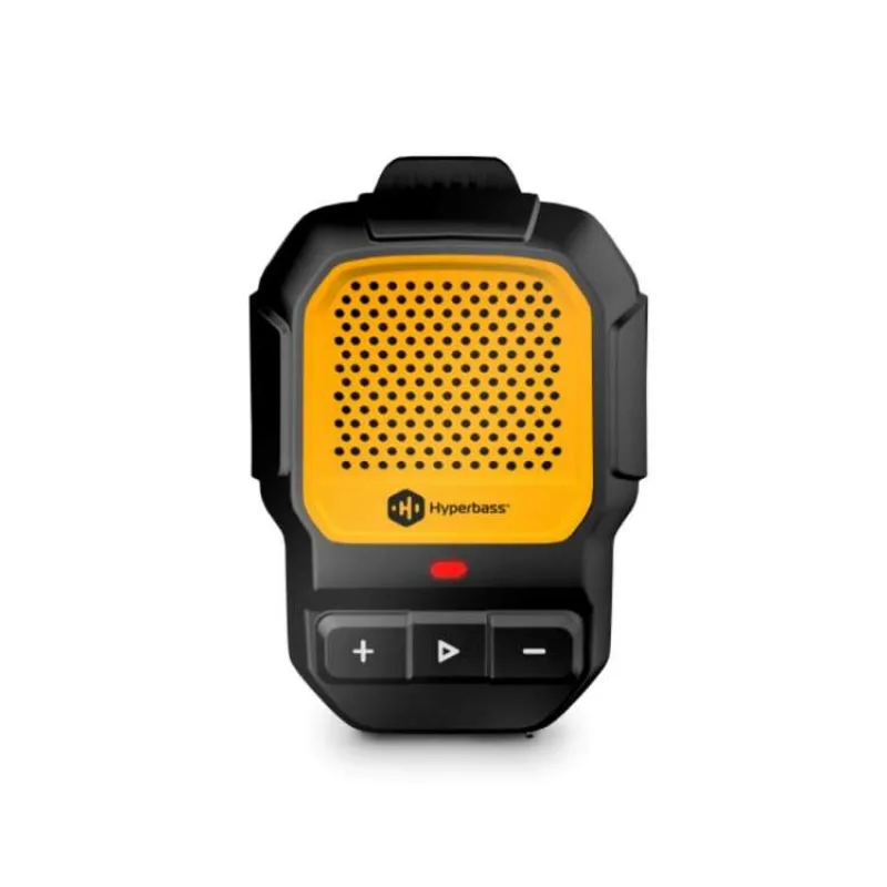 CONNECT IT Hyperbass ClipBEAT bezdrátový reproduktor s klipem ČERNO-ŽLUTÝ (HSP-1010-BK)