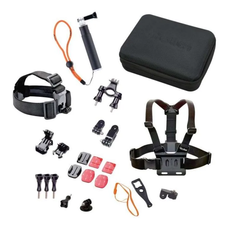 Rollei sada příslušenství pro outdoor/ 23ks pro kamery ROLLEI a GoPro (21639)