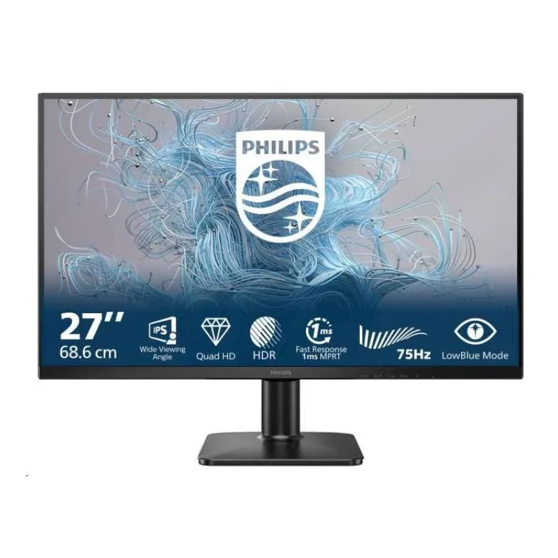 Philips/27E2N1500L/27"/IPS/QHD/75Hz/4ms/Čierna/3R (27E2N1500L/00)