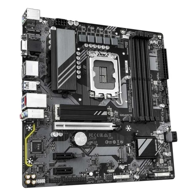 GIGABYTE MB Sc LGA1700 B760M DS3H GEN5, Intel B760, 4xDDR5, 2xDP, 1xHDMI, 1xVGA, mATX (B760M DS3H GEN5)