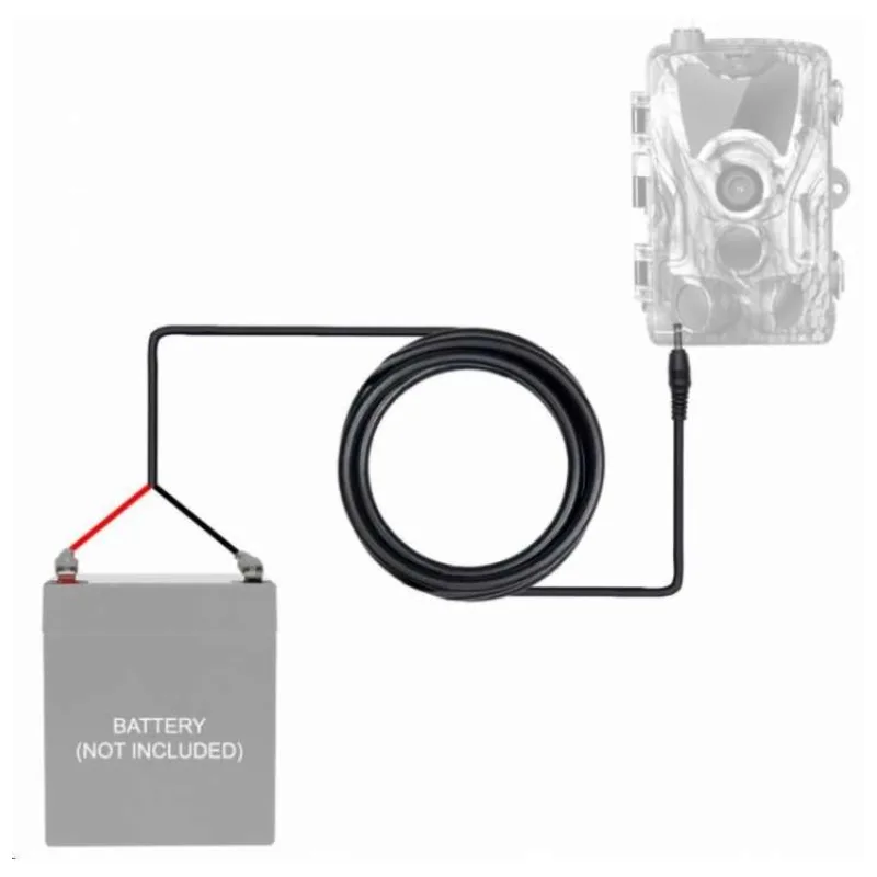 Kábel EVOLVEO StrongVision na pripojenie externého napájania (CAM-PWRC)