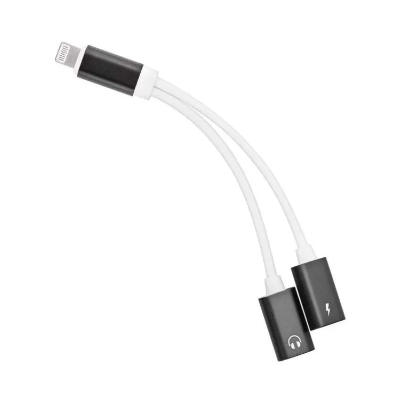 PremiumCord Adapter Lightning na 3,5 mm jack audio + Lightning charging (kipod54)
