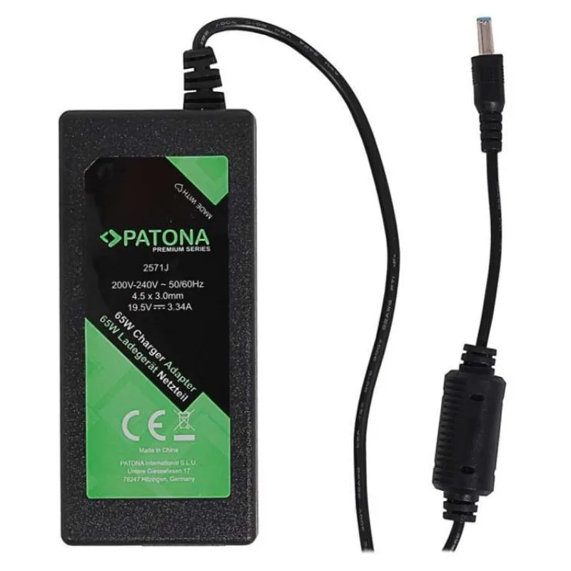 PATONA napájecí adaptér k ntb/ 19,5V/3,34A 65W konektor 4,5x3mm DELL PREMIUM (PT2571)