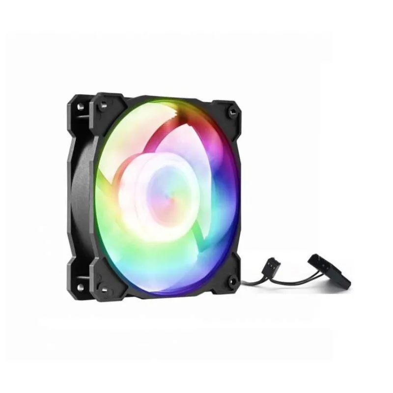1stCOOL Statický RGB ventilátor 120mm, 3pin/Molex (F12-RGB-ST)