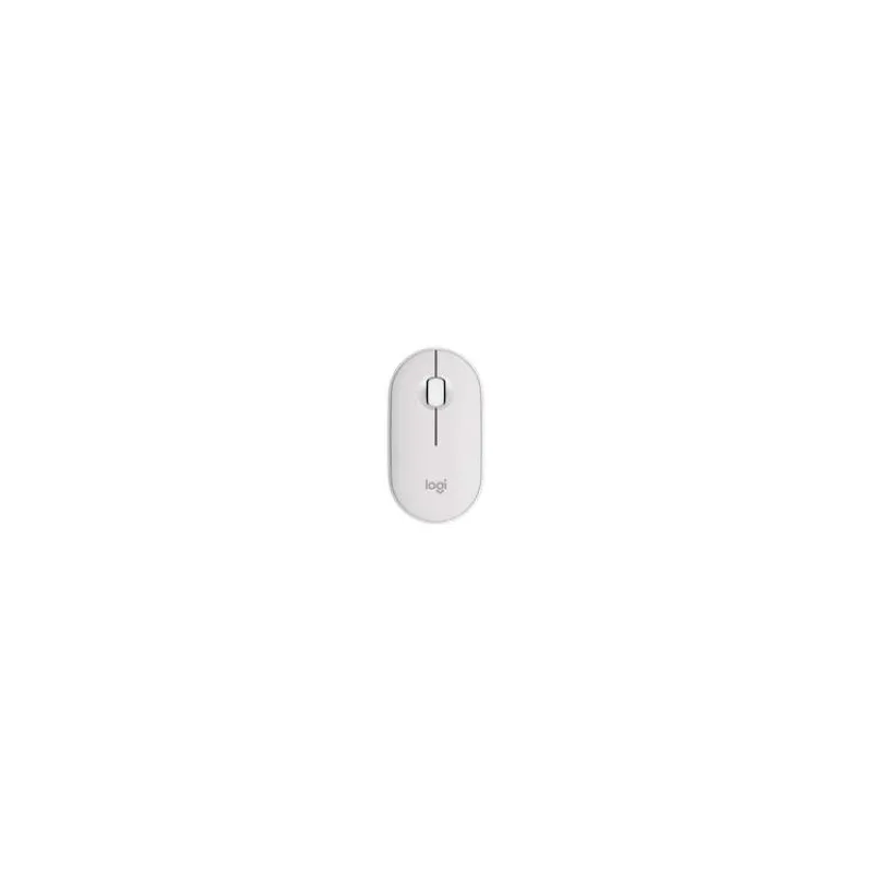 Logitech M350S Pebble Mouse 2 - kompaktná Bluetooth myš - biela (910-007013)