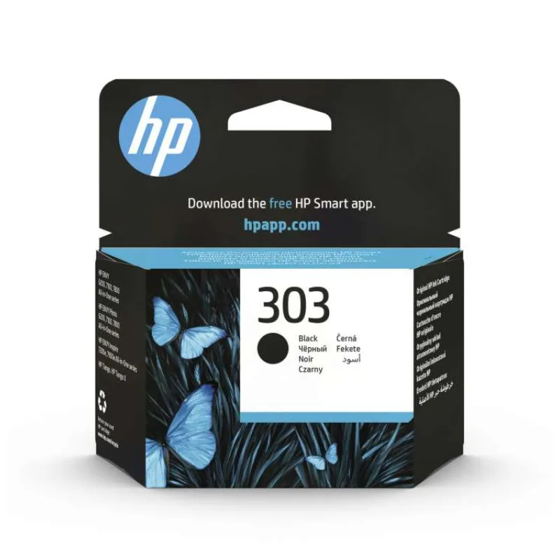 HP 303 černá originální Ink Cartridge (T6N02AE)