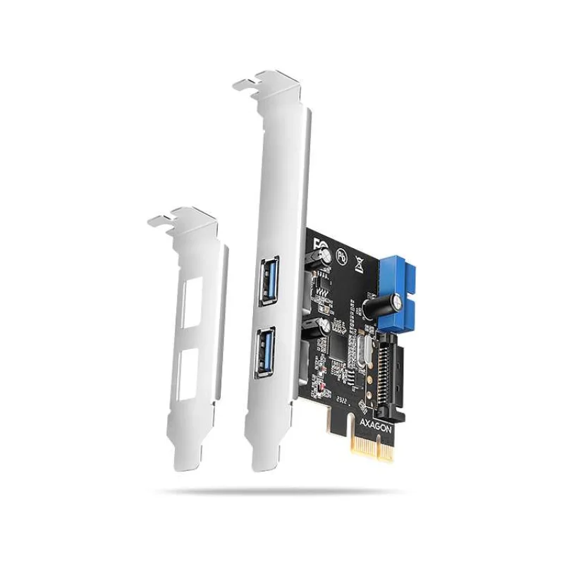 AXAGON řadič do PCIe pro 2x USB Typ-A / 2x USB interní / USB 5Gbps / PCEU-232RS / SP & LP / čip Renesas (PCEU-232RS)