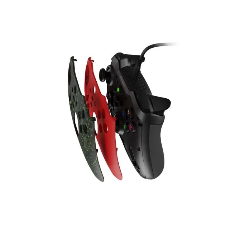 Drôtový gamepad Genesis MANGAN 300, pre PC/Switch/Mobil, červený (NJG-2105)