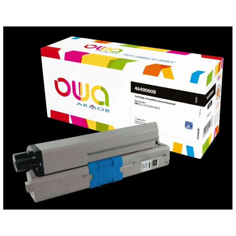 OWA Armor toner kompatibilný s OKI 46490608, 7000st, čierna/black (K18495OW)