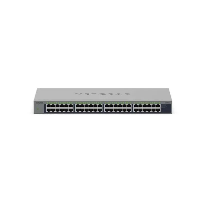 Netgear 48PT GIGABIT UNMANAGEABLE RACKMOUNT SWITCH (GS748-100EUS)