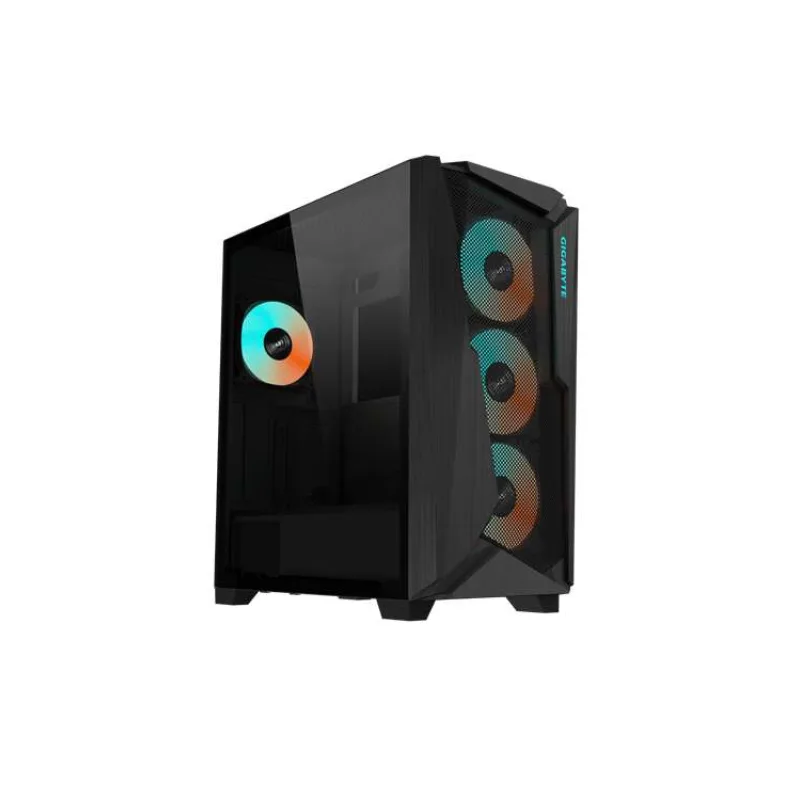 GIGABYTE C301 GLASS/Midi Tower/Transpar./Čierna (GB-C301G)