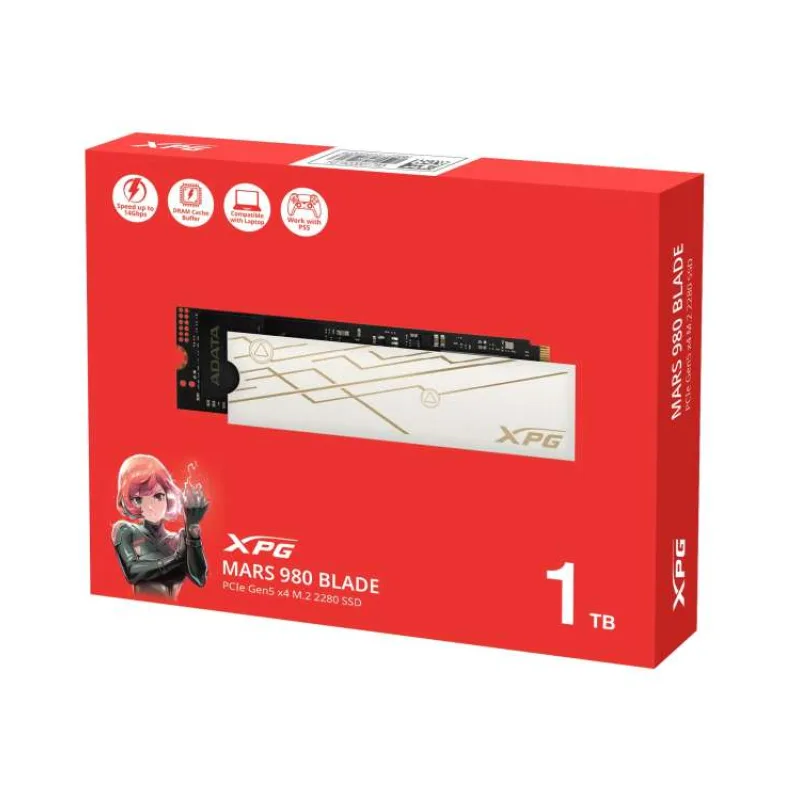 ADATA SSD 1TB XPG MARS 980 BLADE Gen5x4 (SMAR-980B-1TCS)