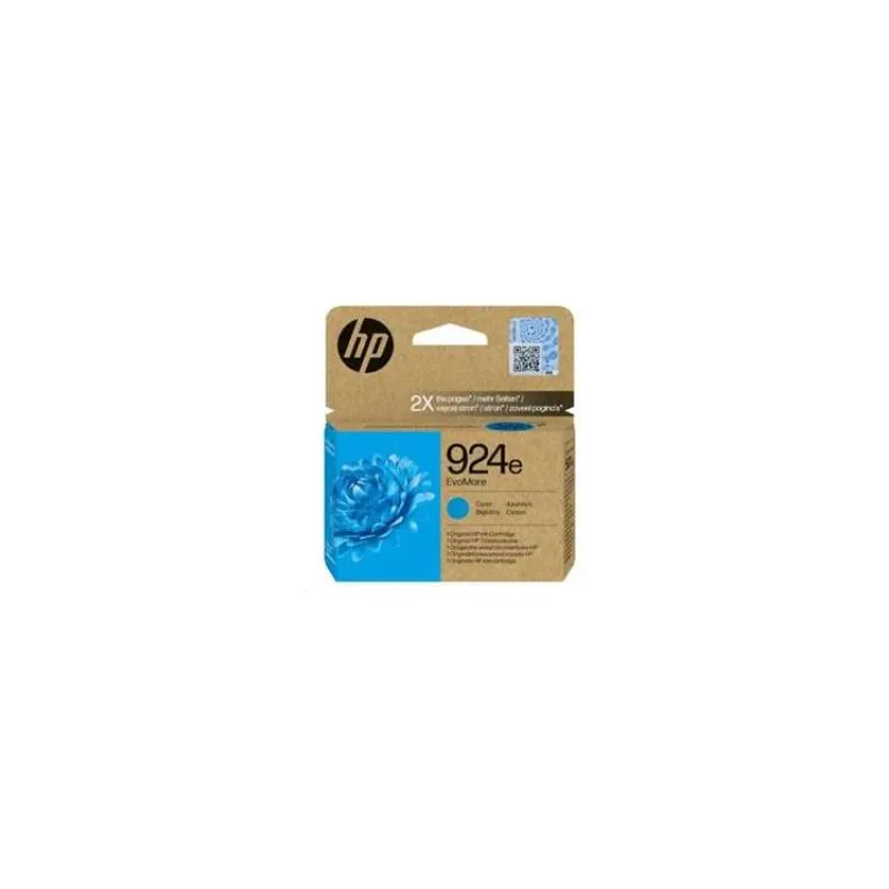 HP 924e EvoMore Cyan Original Ink Cartridge 800str. (4K0U7NE#CE1)