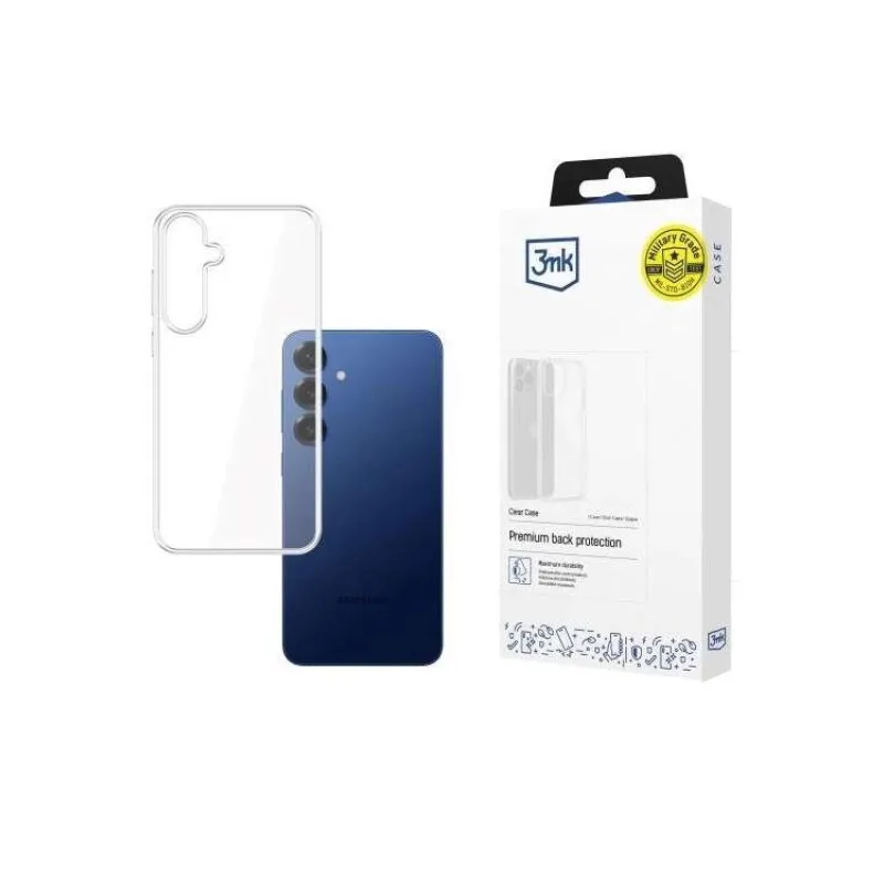 3mk ochranný kryt Clear Case pro Samsung Galaxy S25 FE (5903108673655)
