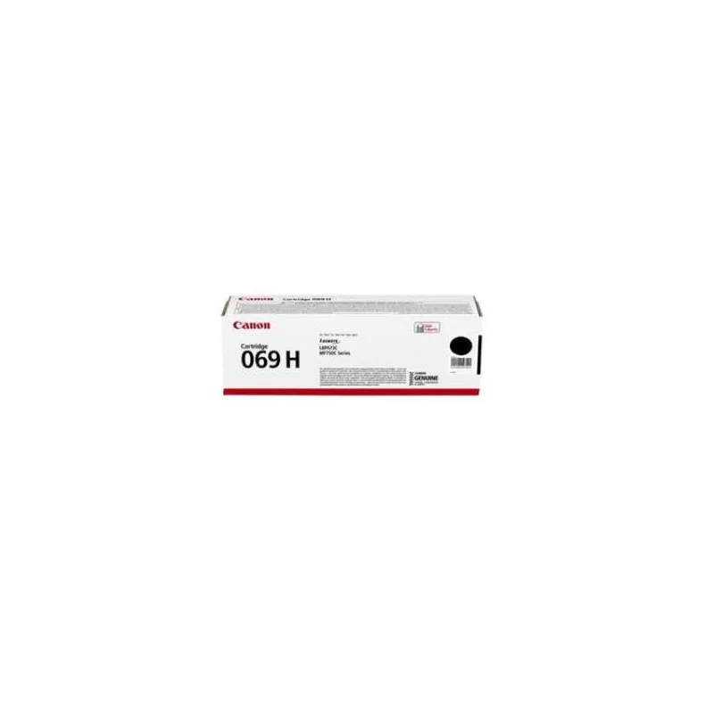 Canon originální vysokokapacitní toner Cartridge 069 H BK černý, MF752Cdw, 754Cdw, LBP673Cdw, kapacita 7 600 stran (5098C002)