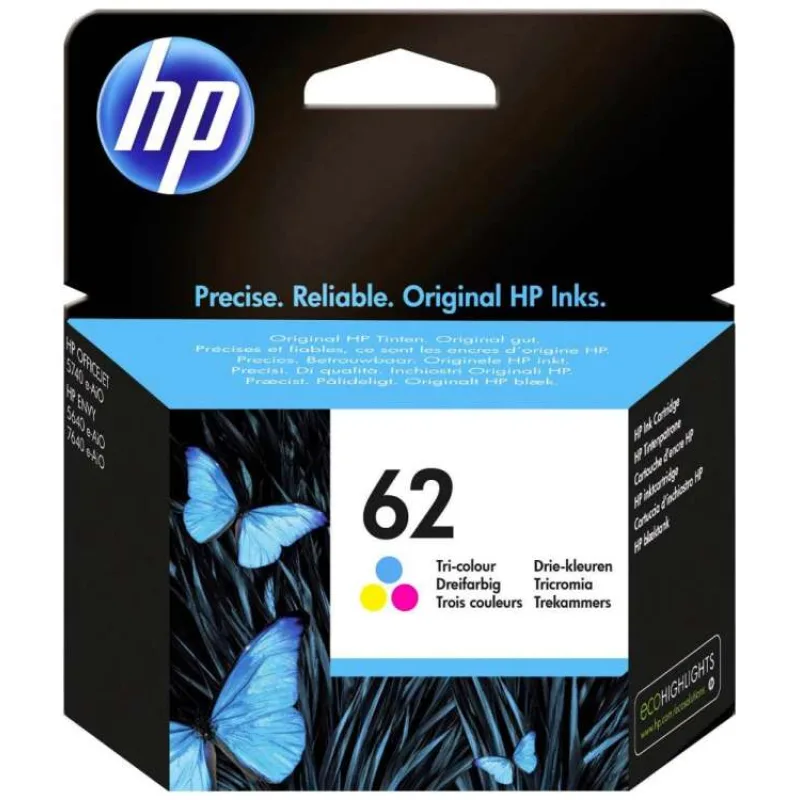 HP cartridge 62/ CMY/ 4,5ml (C2P06AE)