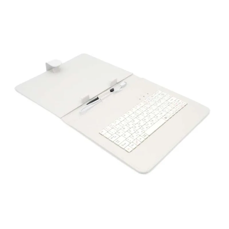 AIREN AiTab Leather Case 3 with USB Keyboard 9,7" WHITE (CZ/ SK/DE/UK/US.. layout) (Leather Case 3 97W)