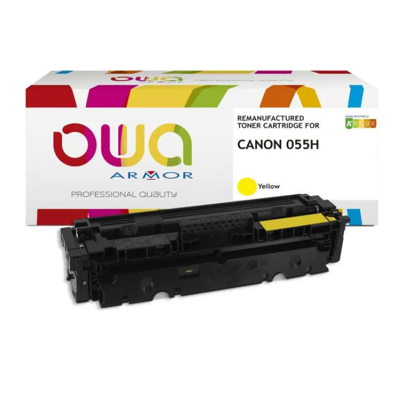 OWA Armor toner kompatibilný s Canon CRG-055H Y, 5900st, žltá/yellow (K18835OW)