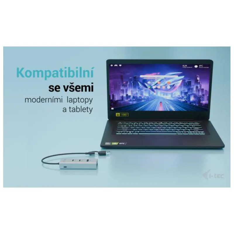 i-tec Universal Charging Metal HUB 2x USB-C + 2x USB-A Port, PD 85W (CAHUBMETAL2A2CPD)