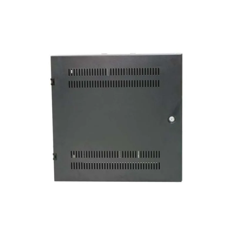 XtendLan 19" nástěnný vertikální rozvaděč 2U+4U 540x150, perforované dveře, černý (WER-541555U4-BL)