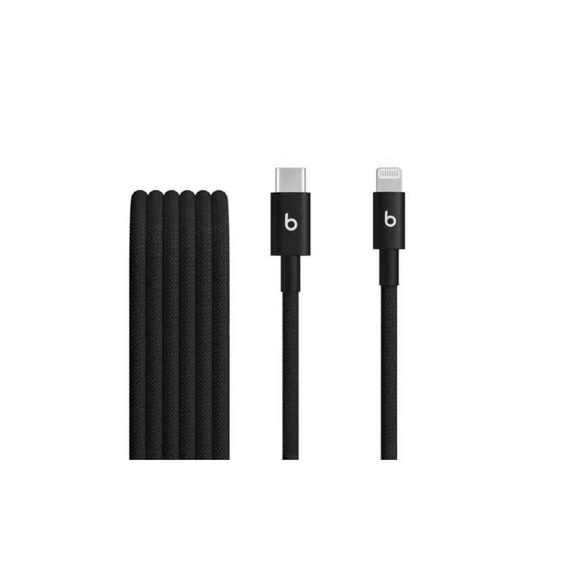 Apple Beats USB-C to Lightning Woven Cable (1.5 m) - Bolt Black (MDGK4EE/A)