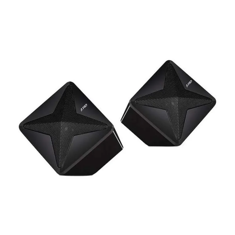 FENDA F&D repro F550X/ 2.1/ 56W/ černé/ BT4.0/ NFC/ FM rádio/ USB/SD přehrávání/ dálkové ovládání (F550X)