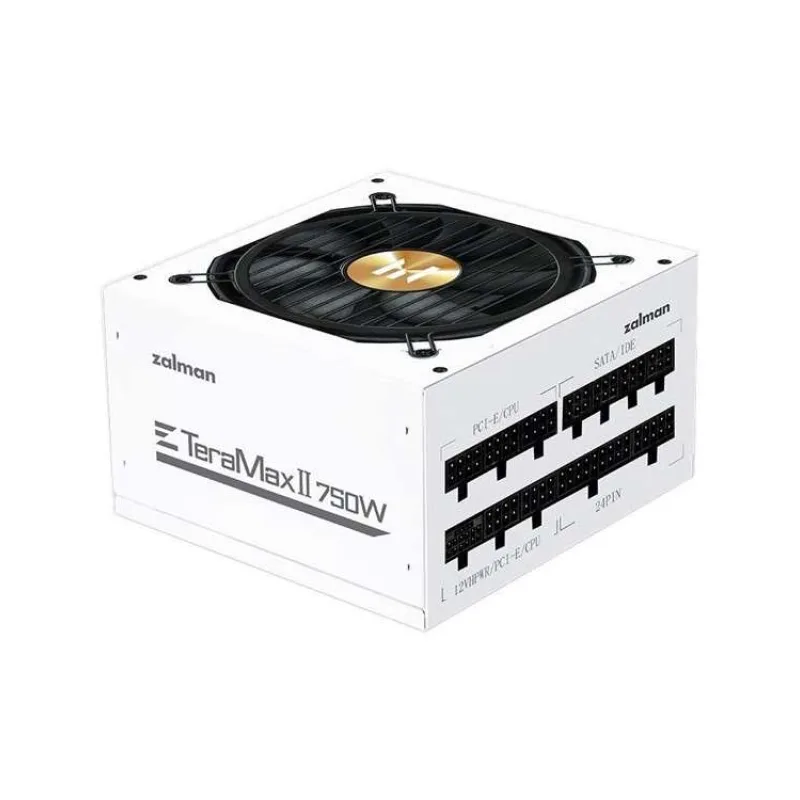 Zalman zdroj ZM750-TMX2 WH/ 750W / ATX3.0 / active PFC / modulární / 80 Plus Gold / bílý (ZM750-TMX2 WH)