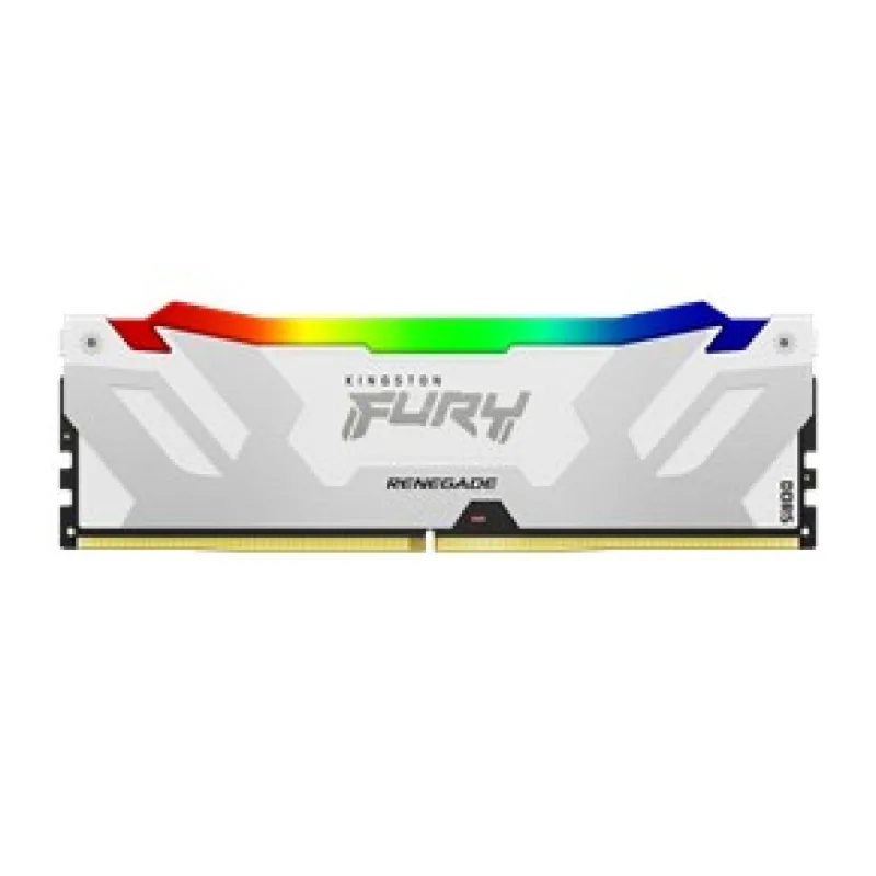 KINGSTON DIMM DDR5 16GB 6400MT/s CL32 FURY Renegade Bílá RGB XMP…