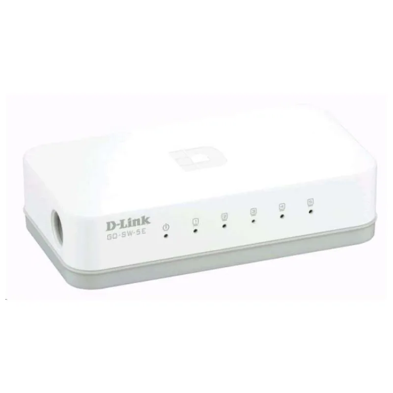 D-Link GO-SW-5E 5portový 10/100 stolový prepínač (GO-SW-5E/E)