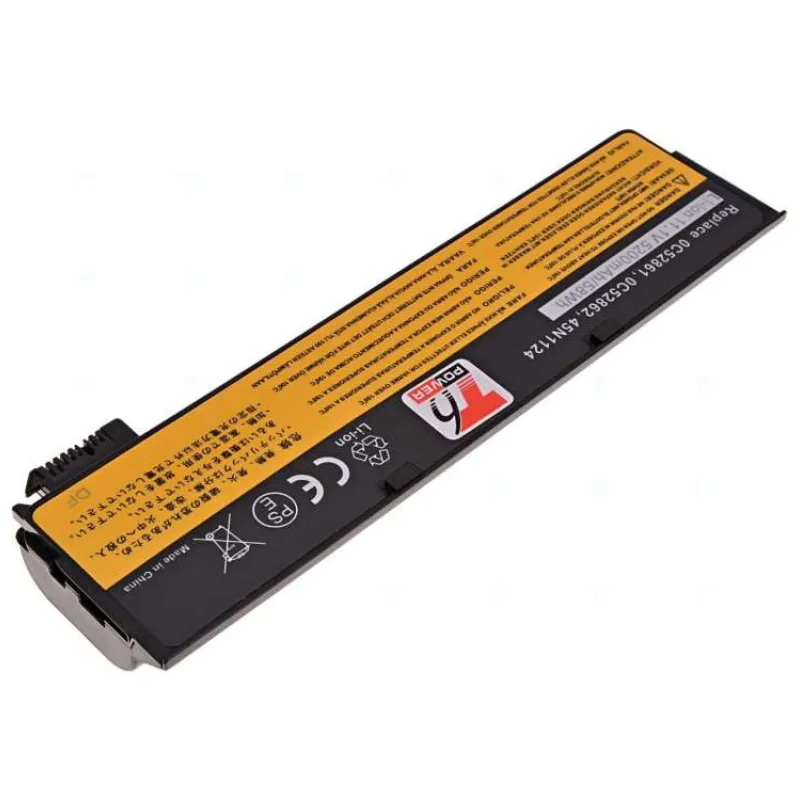 Baterie T6 Power Lenovo ThinkPad T440s, T450s, T550, L450, T440, X240, 68+, 5200mAh, 58Wh, 6cell (NBIB0106)