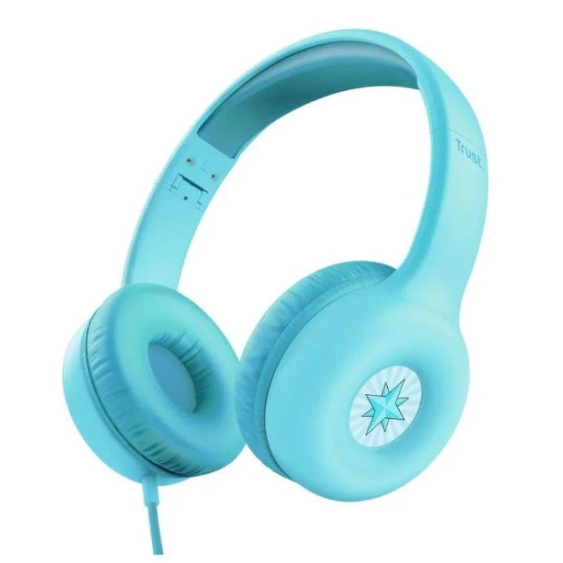 TRUST sluchátka Nouna Kids Headphones, Modrá (25278)