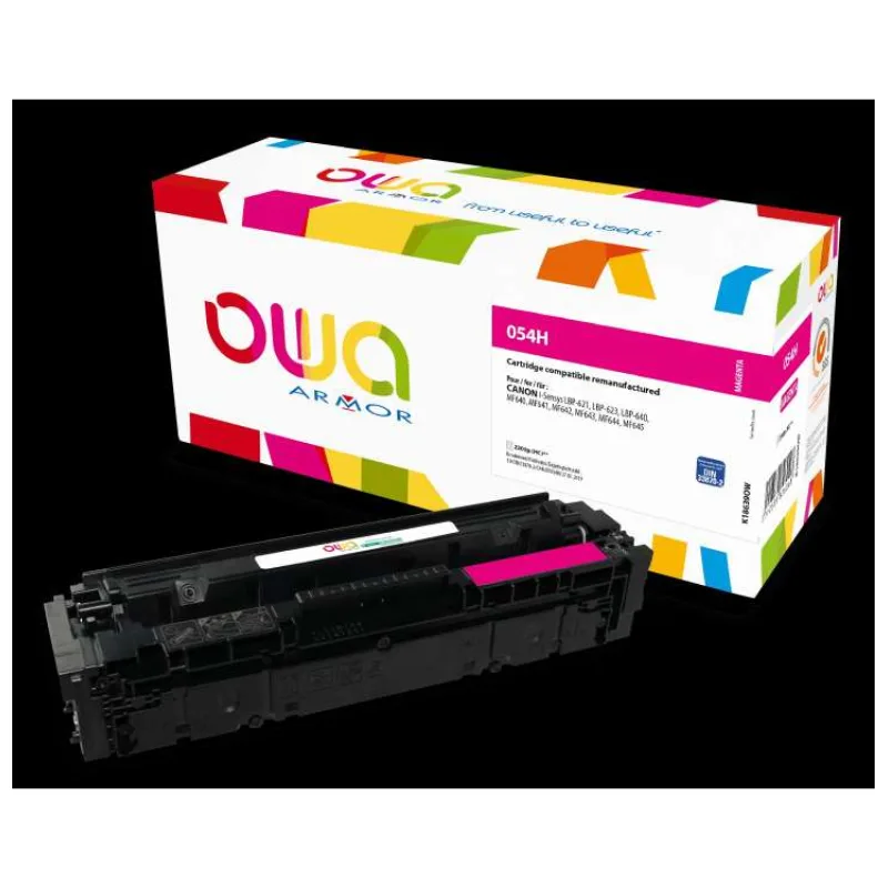OWA Armor toner pre CANON LBP 621Cw, 623Cdw, MF641Cw, 643Cdw, 645Cx,CRG054H M,2300 ks.červená/magenta(CRG-054H M) (K18639OW)