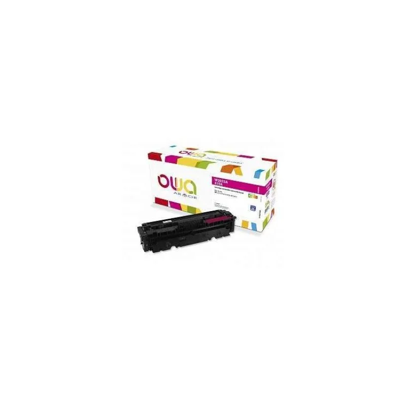 OWA Armor toner pro HP Laserjet M 450, 454, 455, 470, 479, 2100 stran, W2033A, magenta/červená (K18643OW)