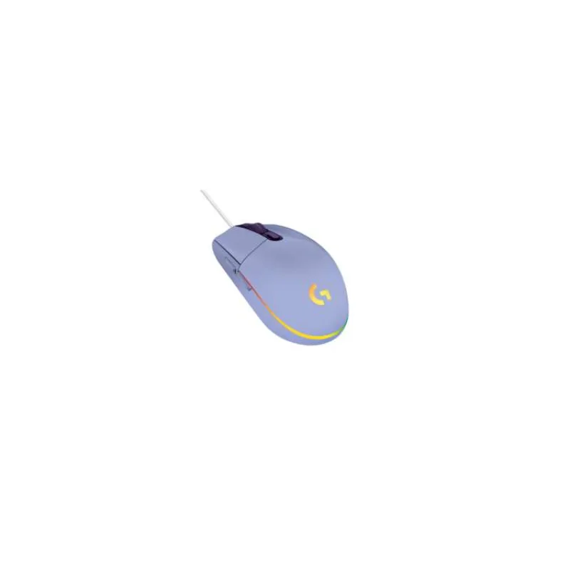 Logitech® G203 2nd Gen LIGHTSYNC Gaming Mouse - LILAC - USB - N/A - EMEA (910-005853)
