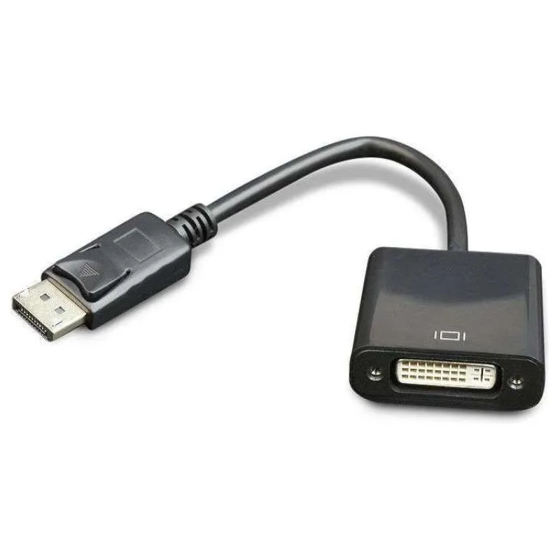 Gembird adaptér DisplayPort v.1 (M) na Dual Link DVI (F) 0.1m kábel, čierny (A-DPM-DVIF-002)