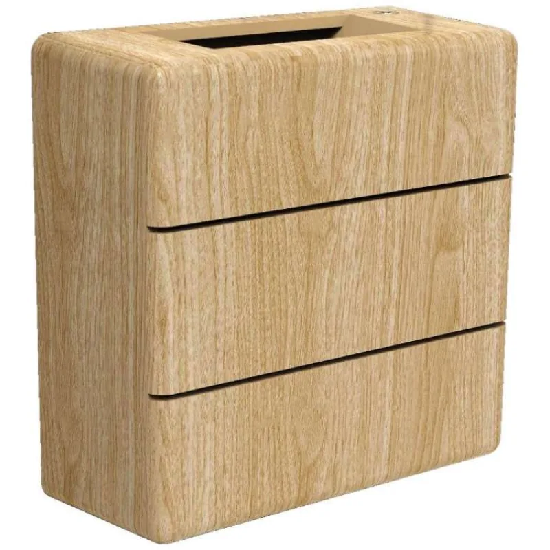 IMMAX LUXLINE venkovní LED nástěnné osvětlení, 6W, 3000K, 240V, IP54, dubové dřevo (08522L)