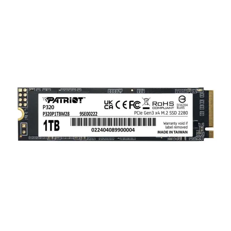 PATRIOT P320/1TB/SSD/M.2 NVMe/5R (P320P1TBM28)
