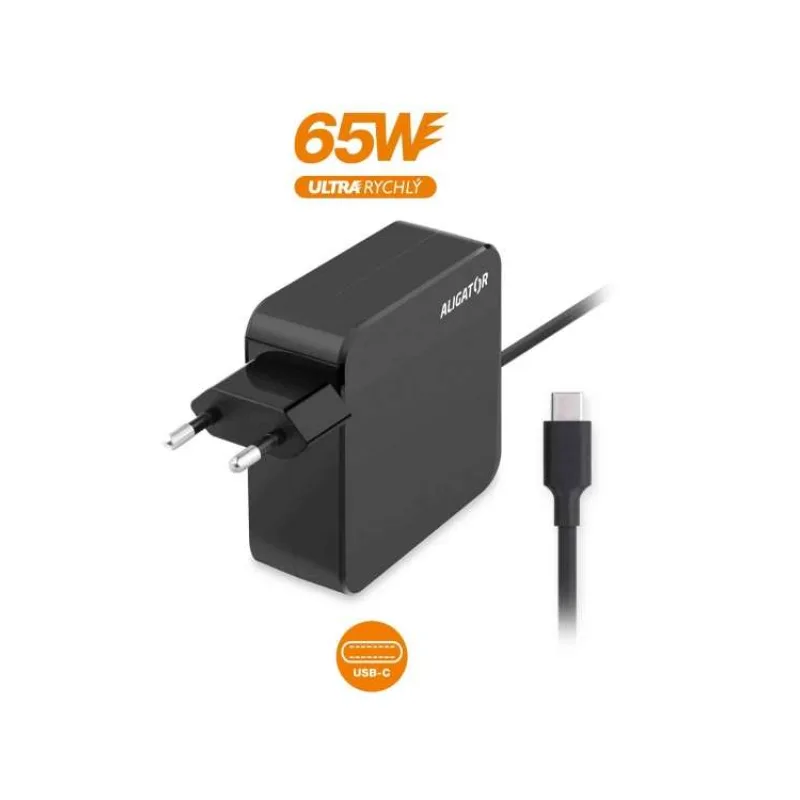 Aligator Power Delivery 65W USB-C adaptér (CHNT002)