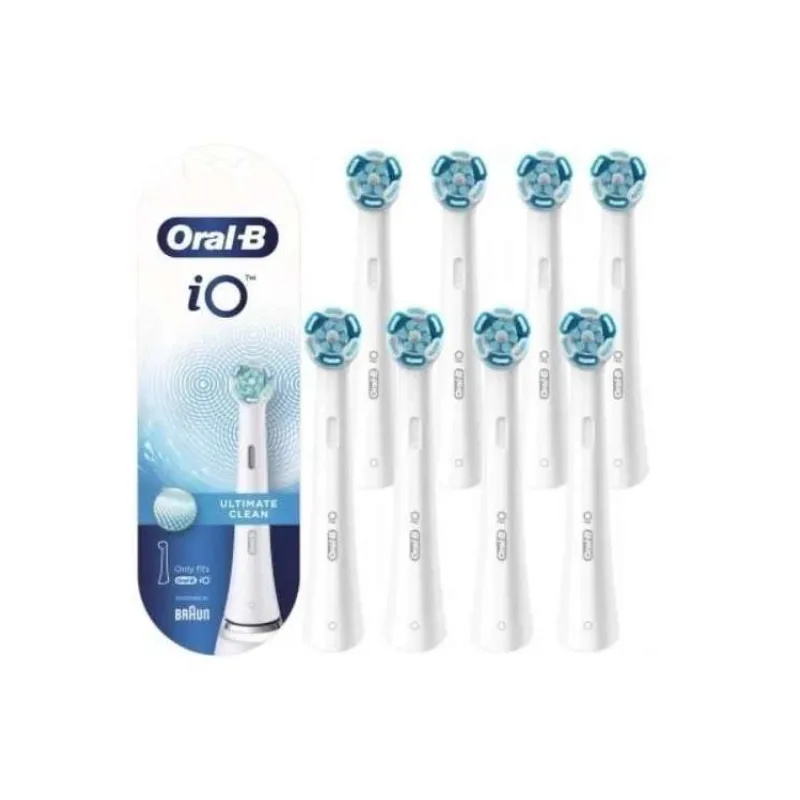 Oral-B iO Ultimate Clean náhradní hlavice k zubnímu kartáčku, 8 ks (4210201434818)