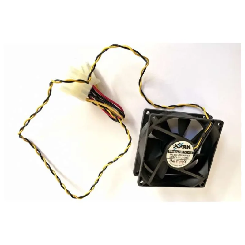 EUROCASE ventilátor 80mm, 12V/0,08A (molex) (841451901075)