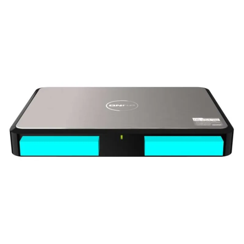 QNAP HS-264-8G (4core 2,9 GHz, 8GB RAM, 2x SATA, 2x 2,5GbE, 2x HDMI 4K, 2x USB, tichý) (HS-264-8G)