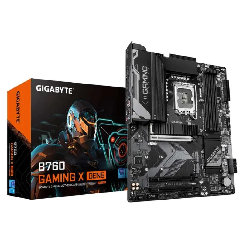 GIGABYTE MB Sc LGA1700 B760 GAMING X GEN5, Intel B760, 4xDDR5, 1xDP, 1xHDMI (B760 GAMING X GEN5)