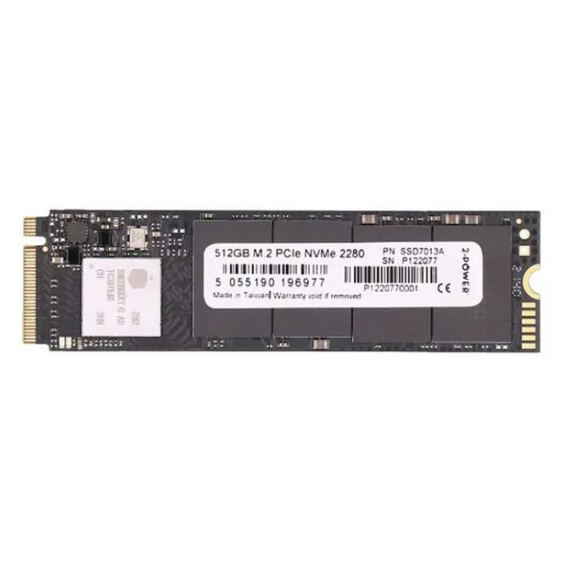 2-Power SSD 512GB M.2 PCIe NVMe 2280 (SSD7013A)