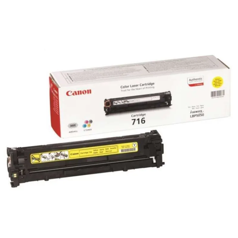 toner CANON CRG-716 yellow LBP 5050/5050N, MF 8030CN/8050CN (1500 str.) (1977B002)