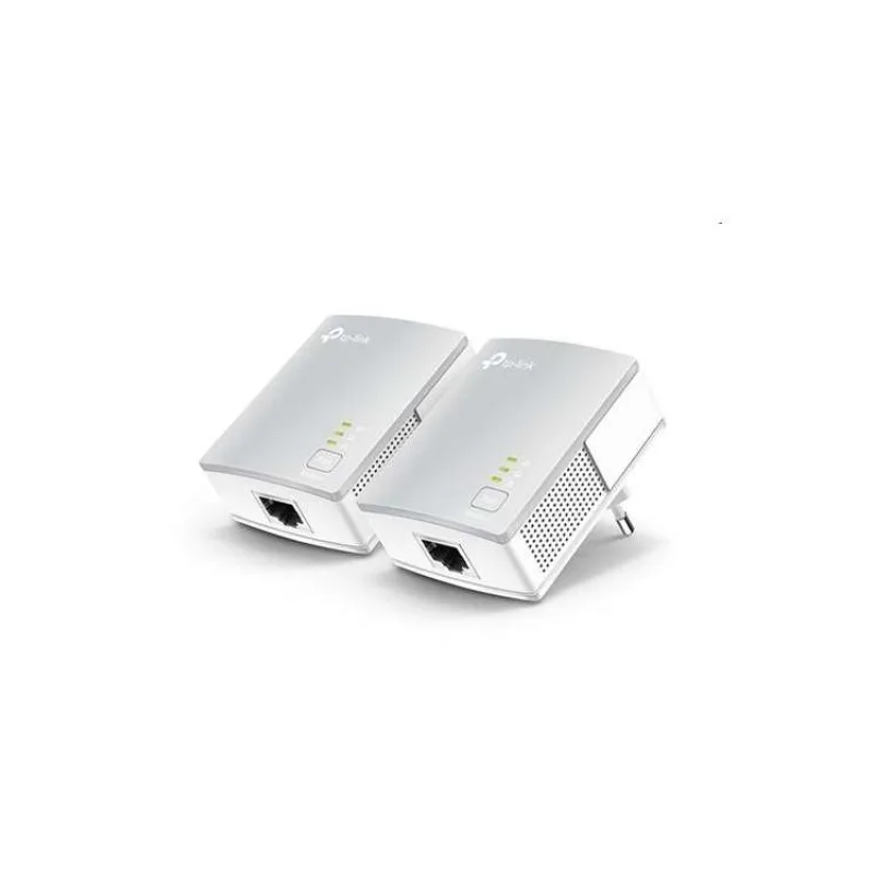 AV600 Powerline Starter Kit KIT: 2× TL-PA4010 SPEED: 600 Mbps Powerline SPEC: Qualcomm CPU, 1× 10/100 Mbps Ports, Wall P (TL-PA4010 KIT)