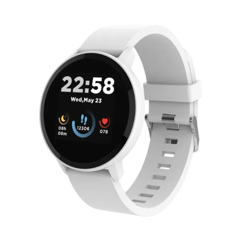 Canyon SW-63, Lollypop, smart hodinky, BT, fareb. LCD displej 1.3´´, vodotes. IP68, multišport. režim, biele (CNS-SW63SW)