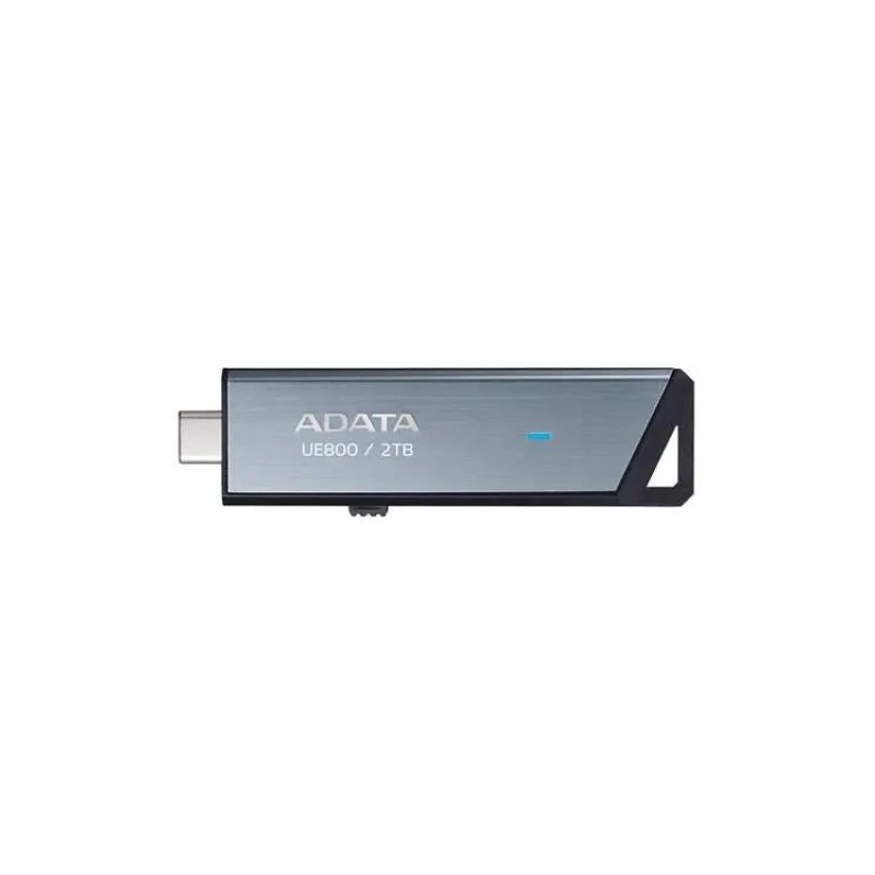 ADATA UE800/2TB/USB 3.2/USB-C/Strieborná (AELI-UE800-2T-CSG)