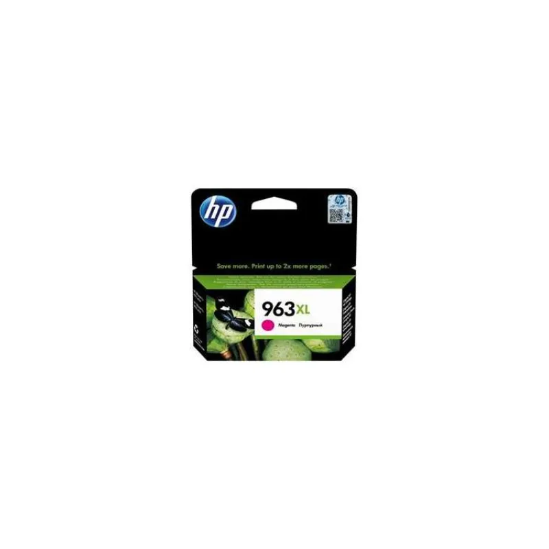 HP 963XL High Yield Magenta Original Ink Cartridge - 1600 stran pro OJ 9010, 9013,9020 - blistr (3JA28AE#301)