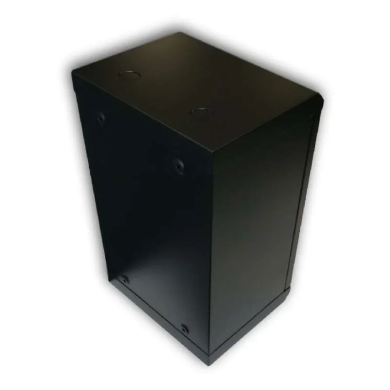 10" rack jednodielny 12U/280 DATACOM čierny Skl.dv. (7033)